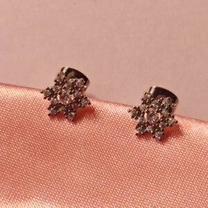Arete el rodio estrella seis puntas