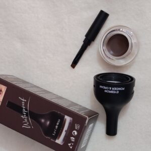 Kit de  sombra y pomada para cejas 2 en 1