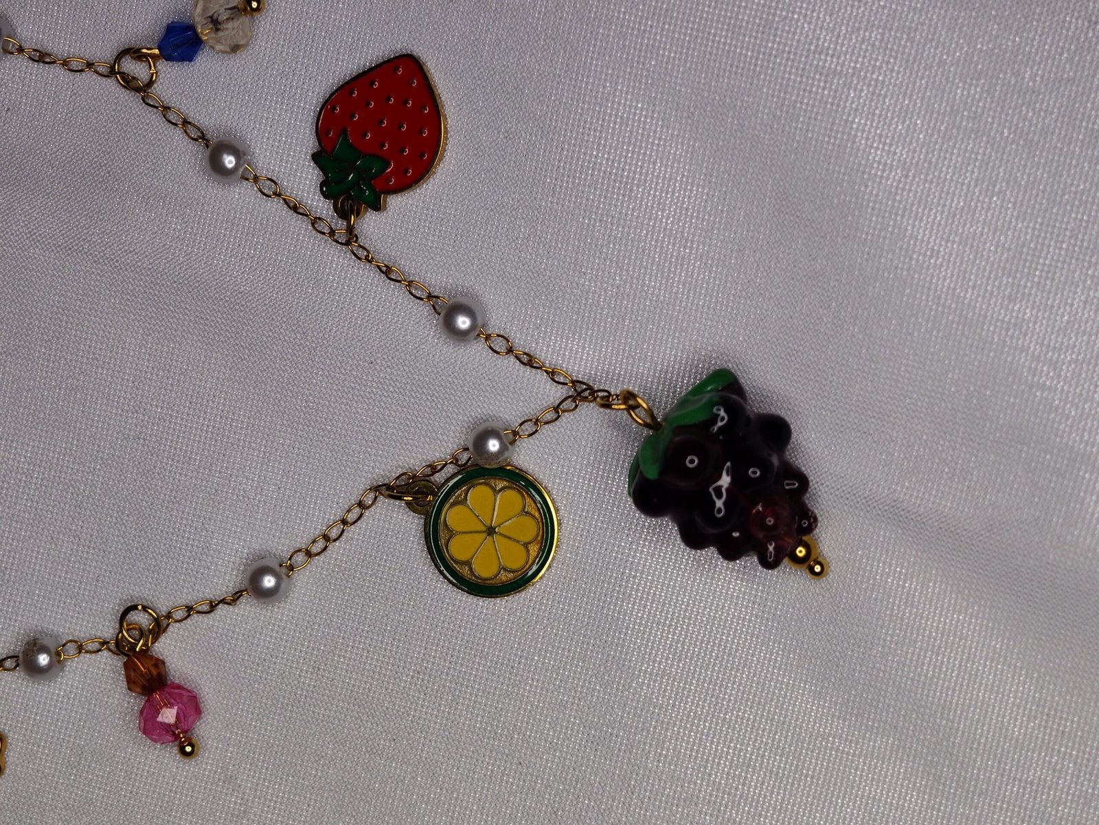 Collar frutas acero inoxidable - Imagen 2